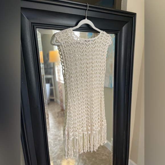 Vintage Effeci Hand Knit Cover Up Size Small - Picture 5 of 6